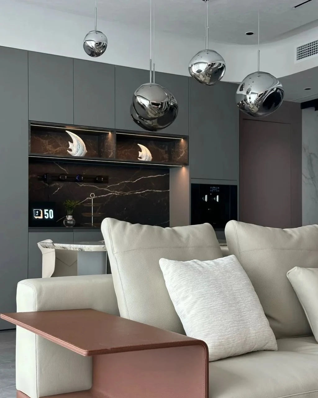 Suspension Luminaire pour Salon Bulle