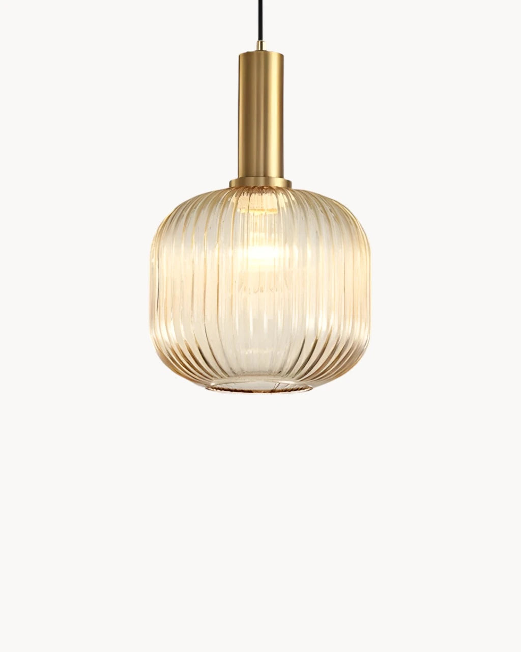 Suspension Luminaire pour Salon en Verre Transparent
