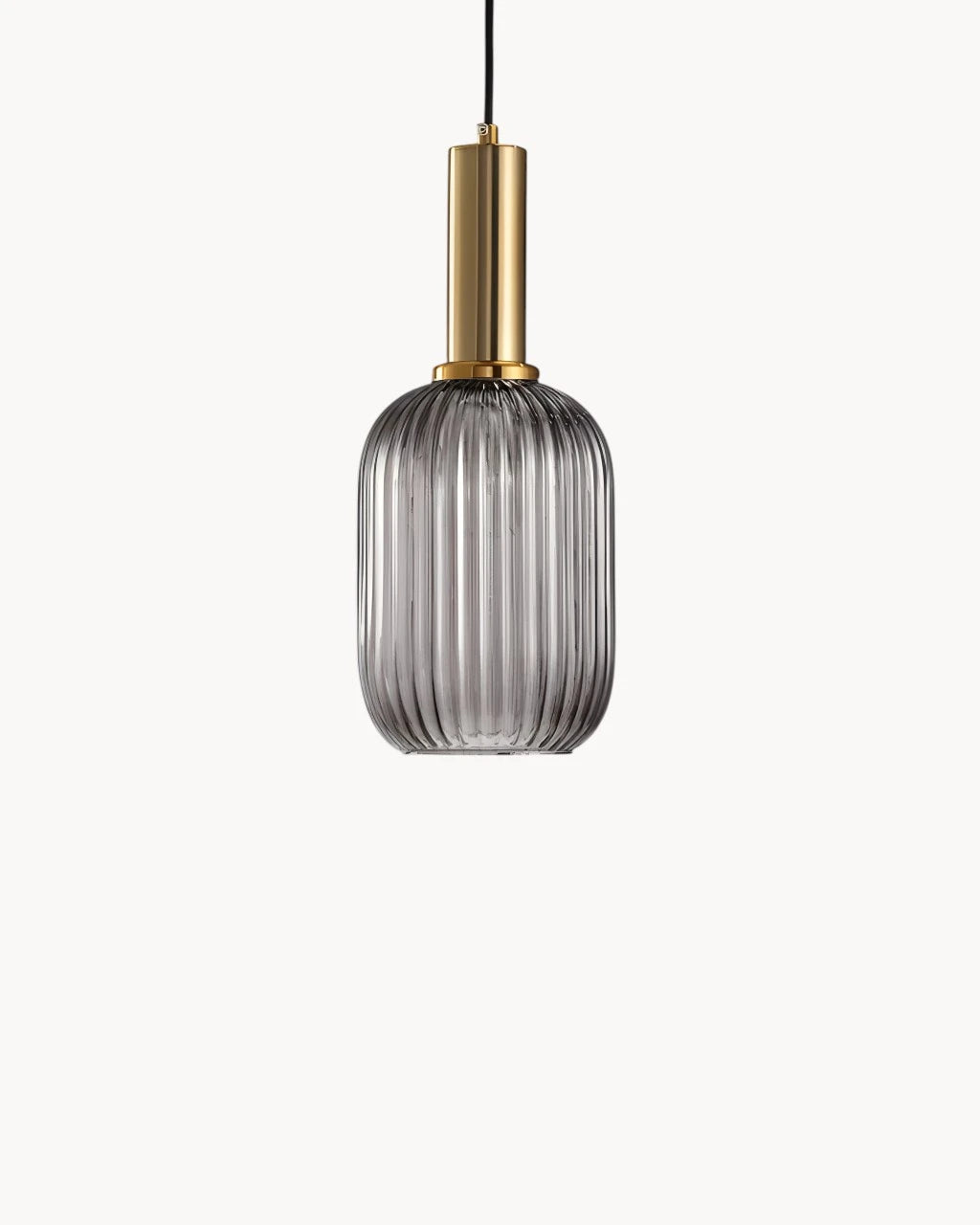 Suspension Luminaire pour Salon en Tube de Verre