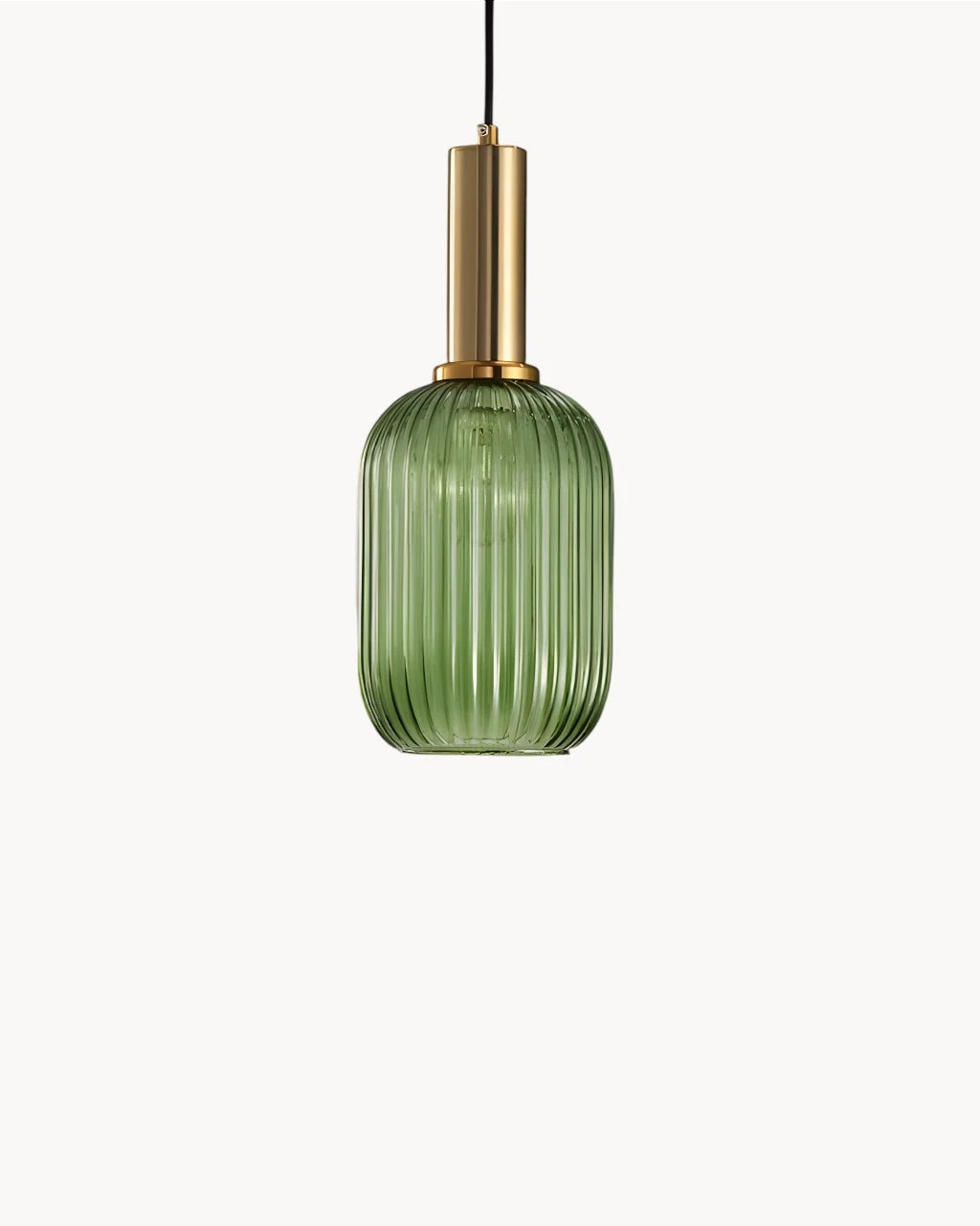 Suspension Luminaire pour Salon en Tube de Verre