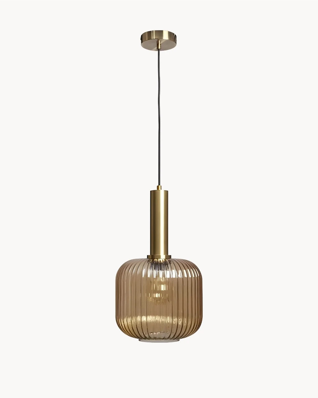 Suspension Luminaire pour Salon en Verre Transparent