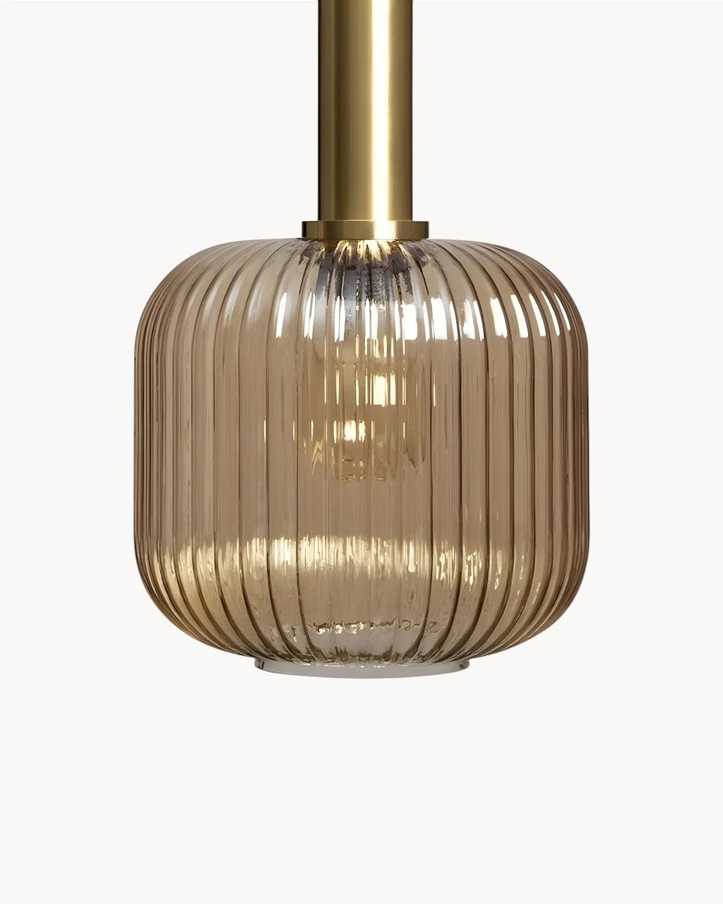 Suspension Luminaire pour Salon en Verre Transparent