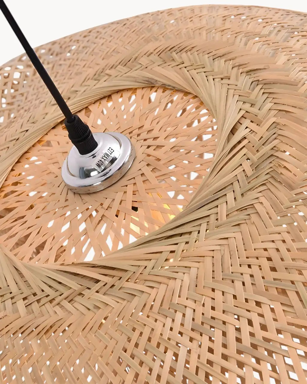 Suspension Luminaire pour Salon en Bambou