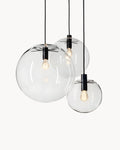 Suspension Luminaire pour Chambre Boule en Verre
