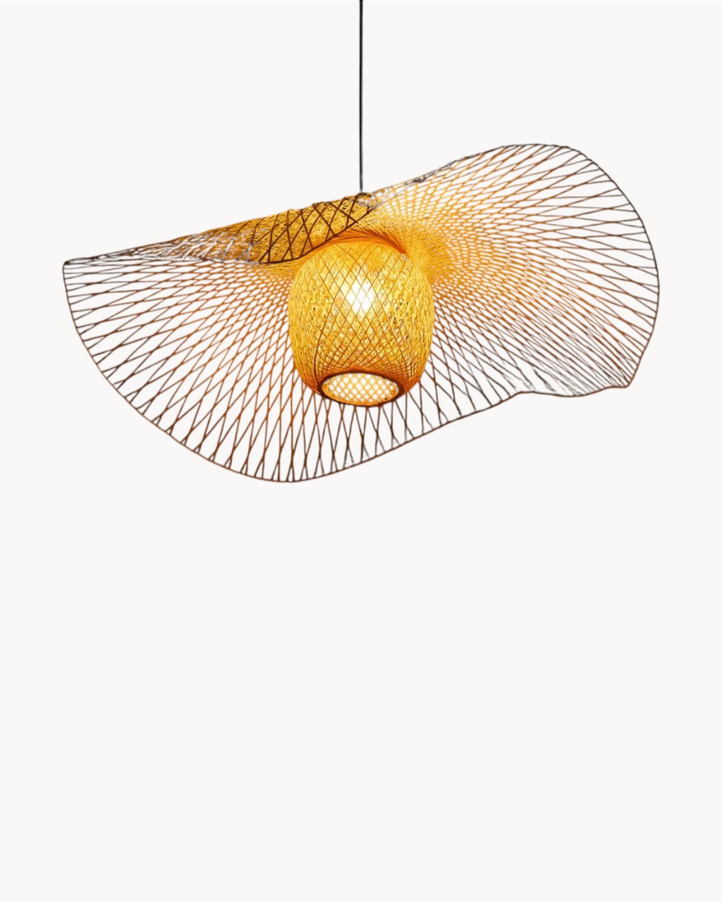 Suspension Luminaire pour Chambre Japonaise