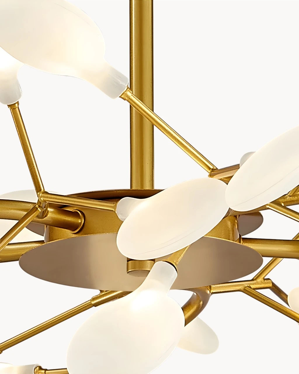Suspension Luminaire pour Salon Feuille