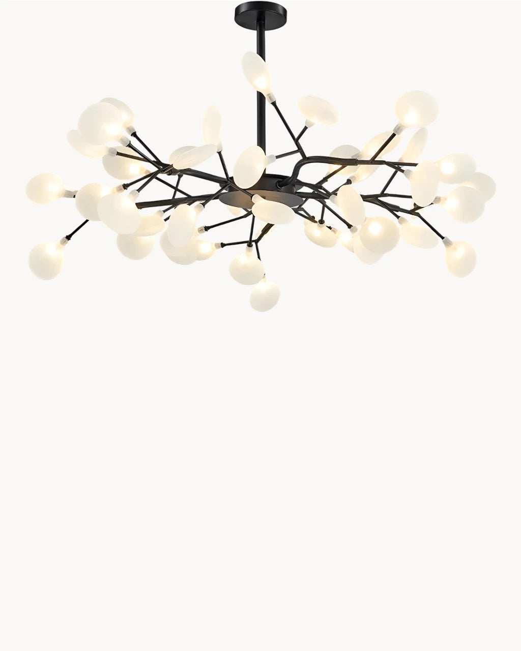 Suspension Luminaire pour Salon Feuille