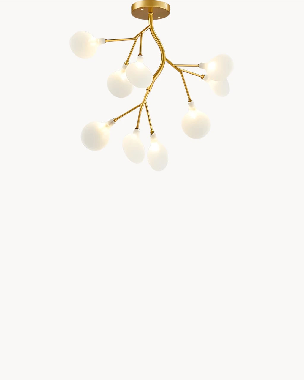 Suspension Luminaire pour Salon Feuille
