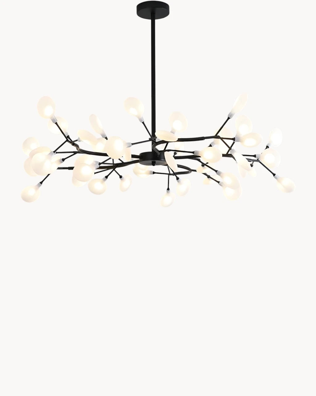 Suspension Luminaire pour Salon Feuille
