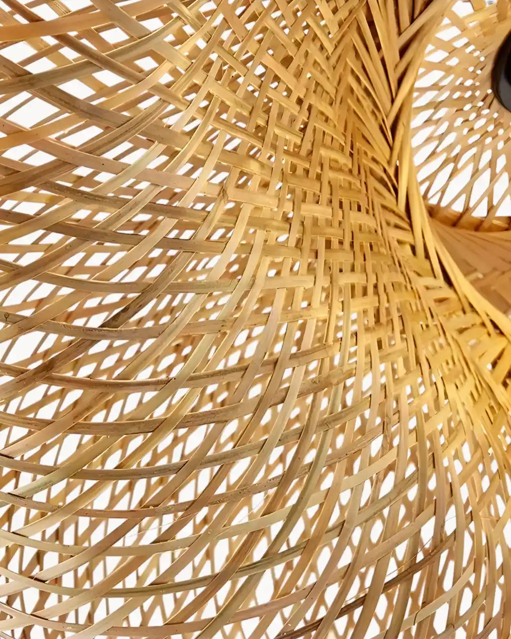 Suspension Luminaire pour Salon en Bambou