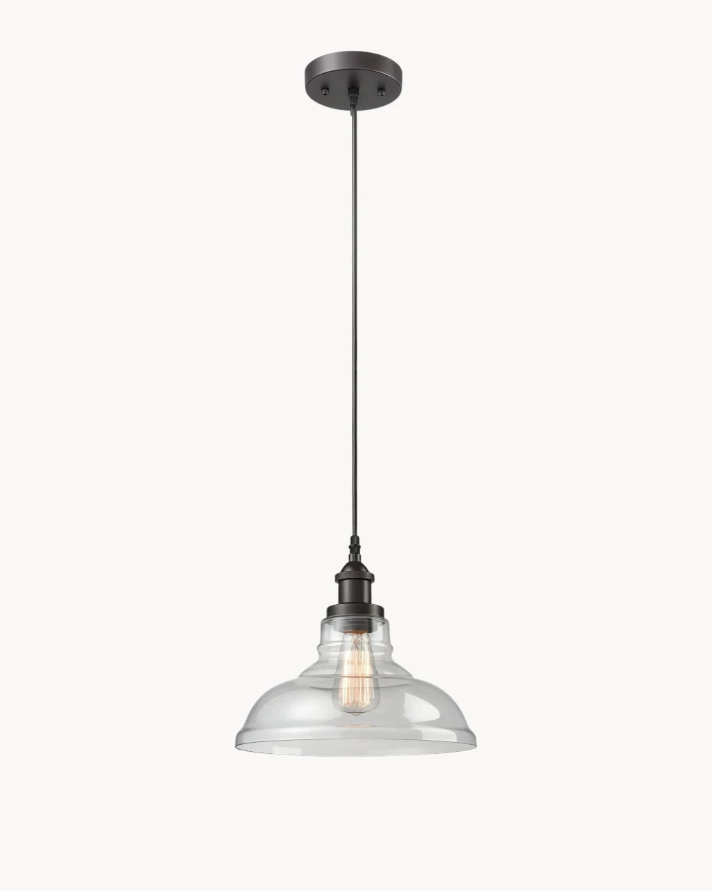 Suspension Luminaire pour Salon en Verre Design