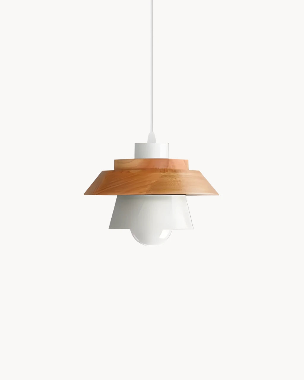 Suspension Luminaire pour Salon Metal et Bois