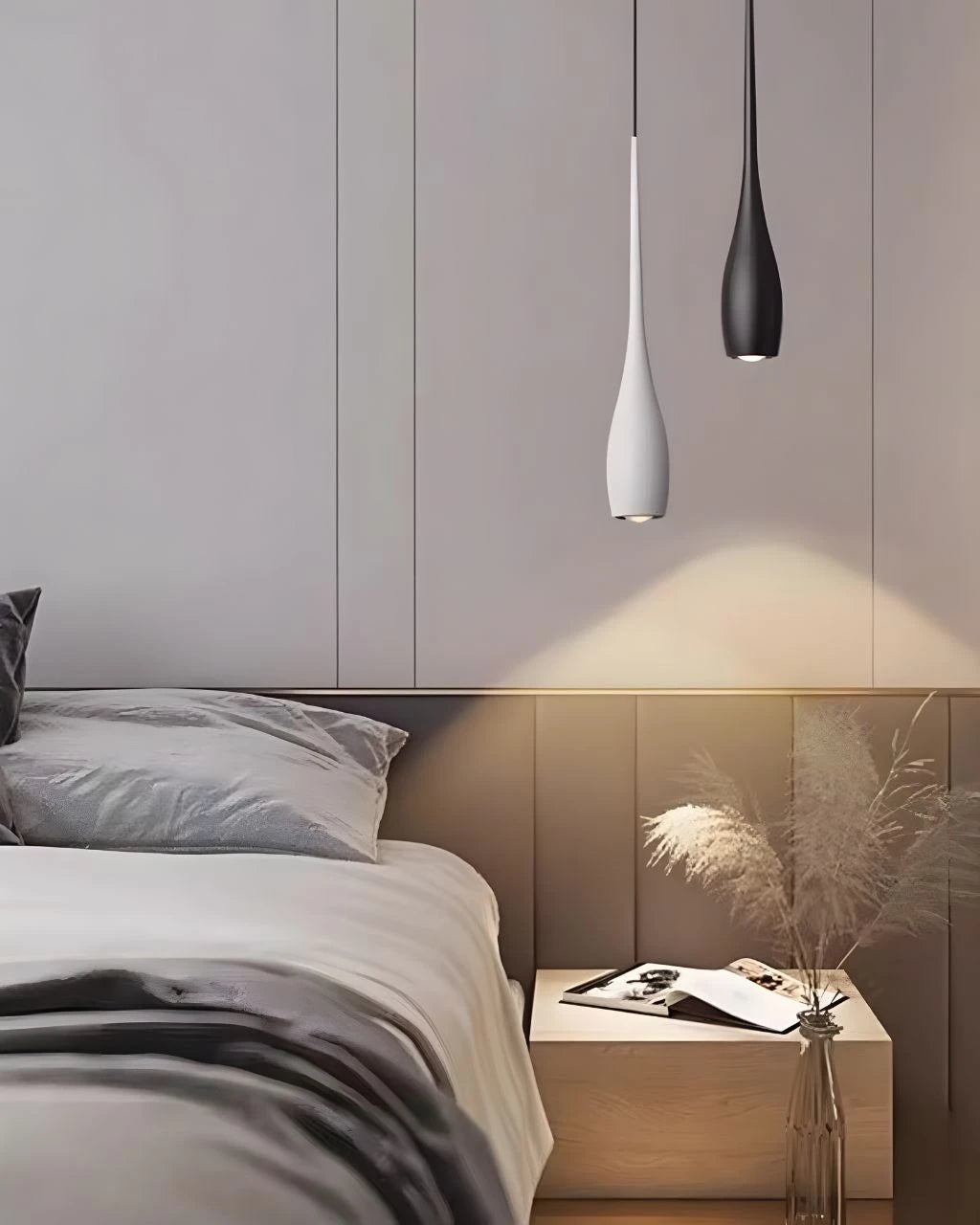 Suspension Luminaire pour Chambre Minimaliste