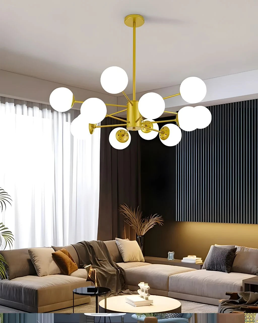 Suspension Luminaire pour Salon Moderne