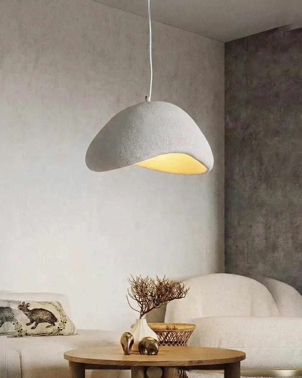 Suspension Luminaire pour Salon Japandi