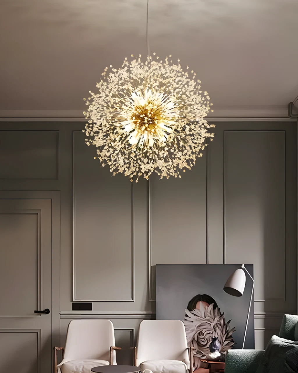 Suspension Luminaire pour Salon Pissenlit