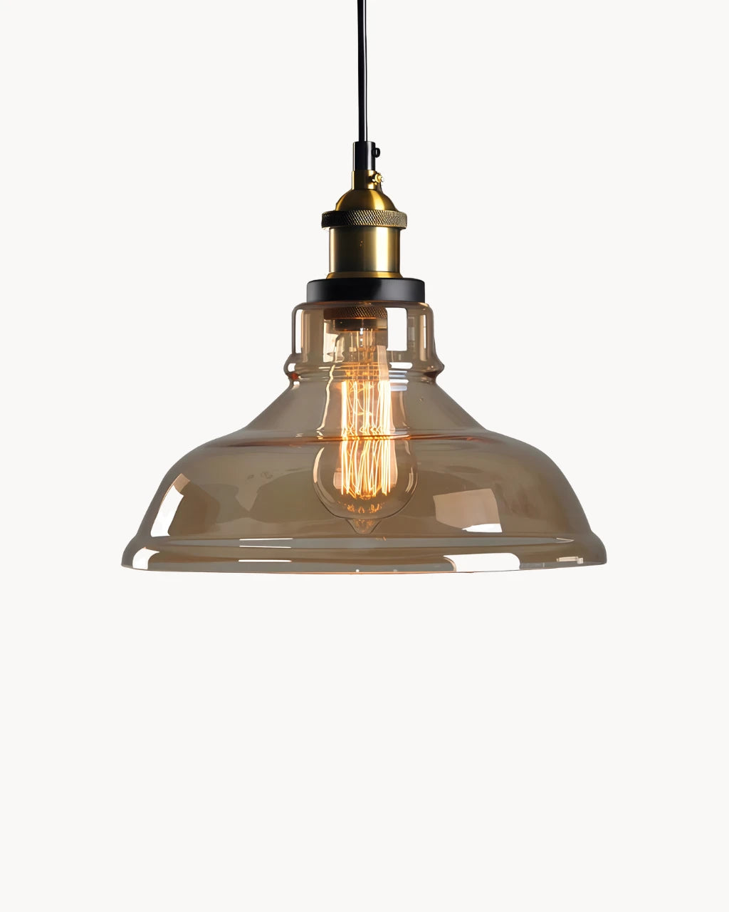Suspension Luminaire pour Salon en Verre Design