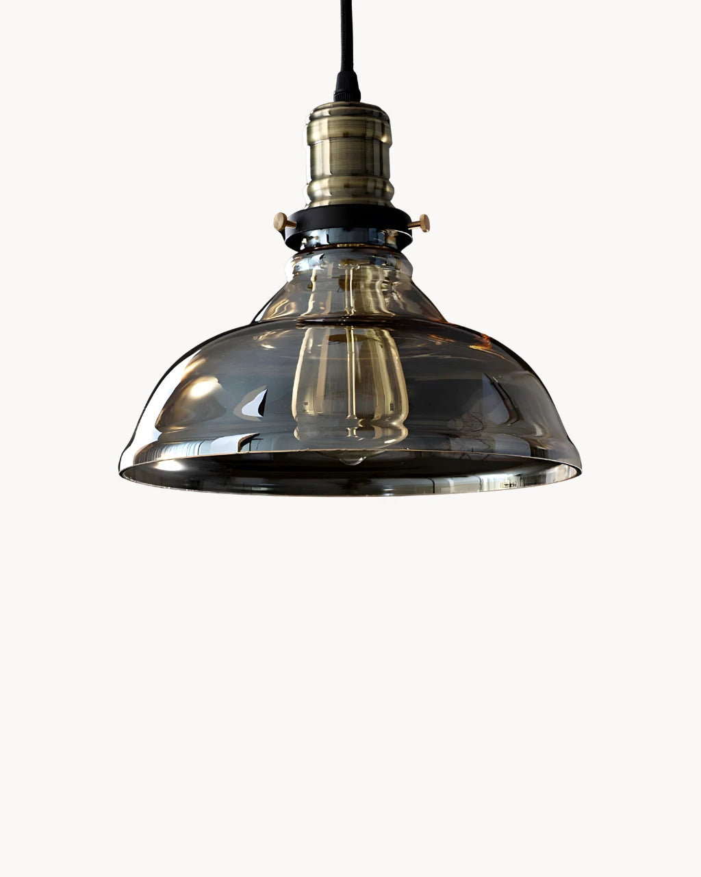 Suspension Luminaire pour Salon en Verre Design
