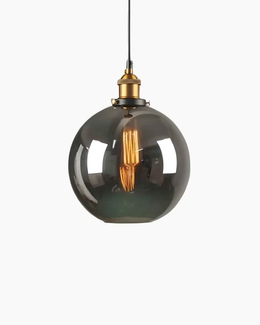 Suspension Luminaire pour Salon Globe en Verre