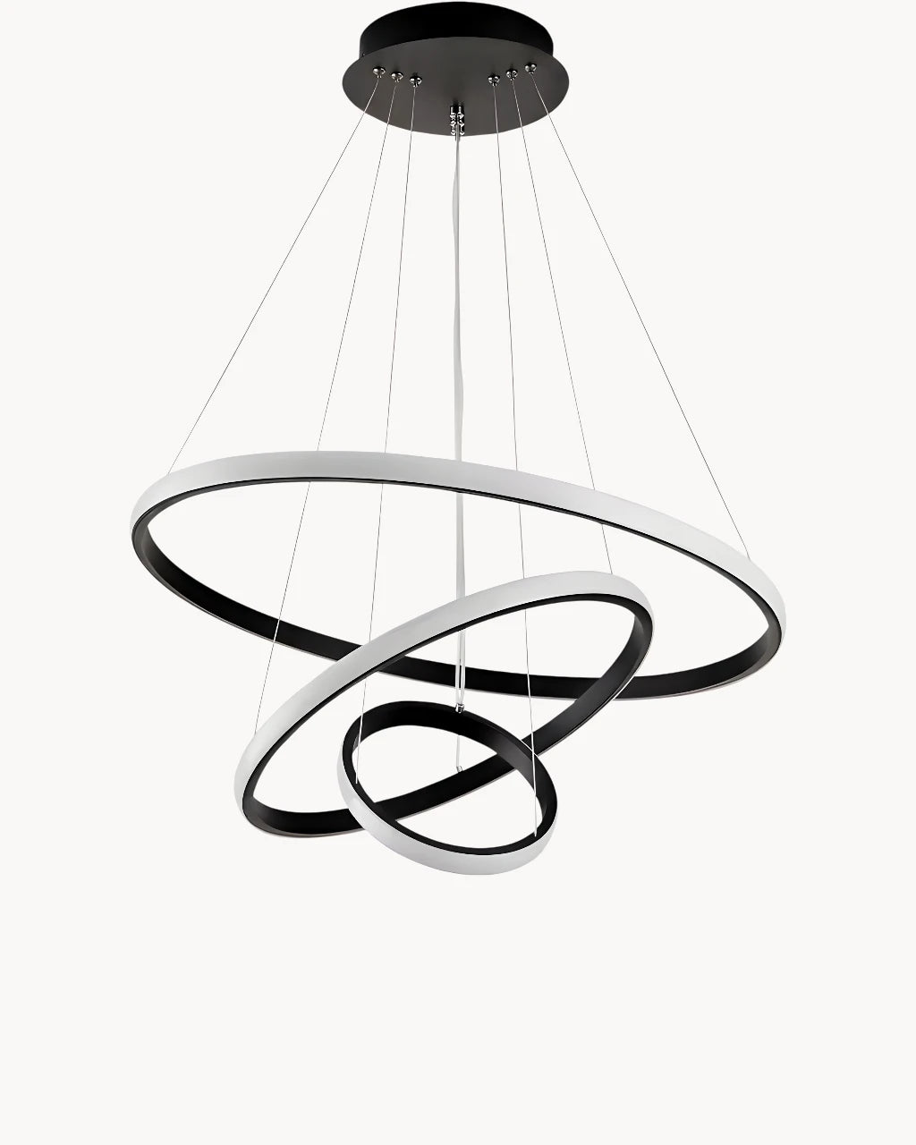 Suspension Luminaire pour Salon en Cercle