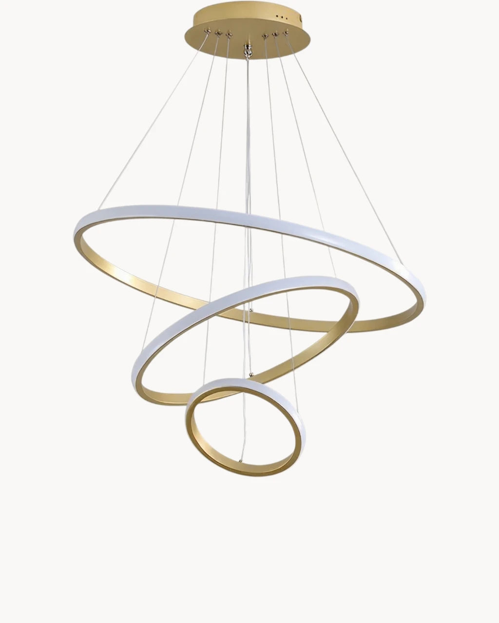 Suspension Luminaire pour Salon en Cercle