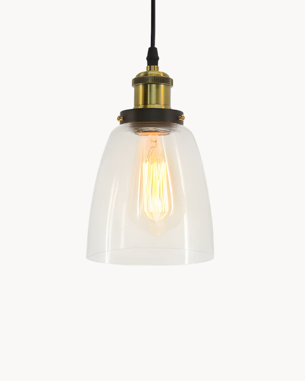 Suspension Luminaire pour Salon en Verre Soufflé