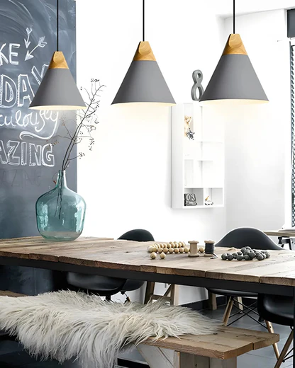 Suspension Luminaire pour Salon en Aluminium