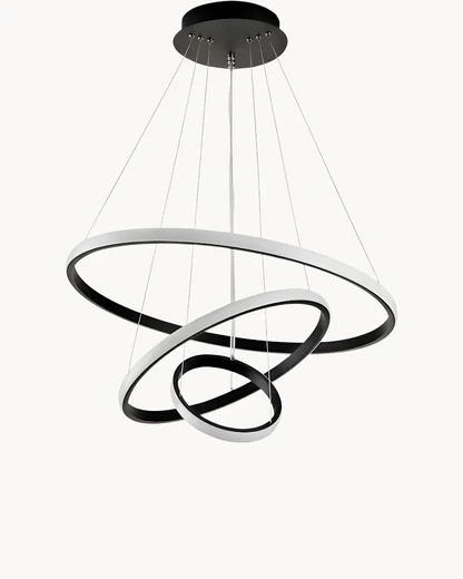 Suspension Luminaire pour Salon en Cercle