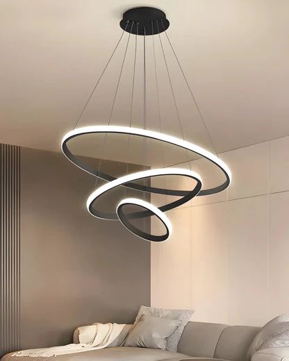 Suspension Luminaire pour Salon en Cercle