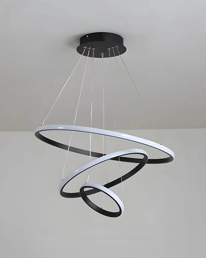 Suspension Luminaire pour Salon en Cercle