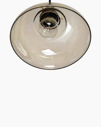 Suspension Luminaire pour Salon en Verre Design